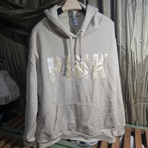 PINK Victoria's Secret Cream Hoodie